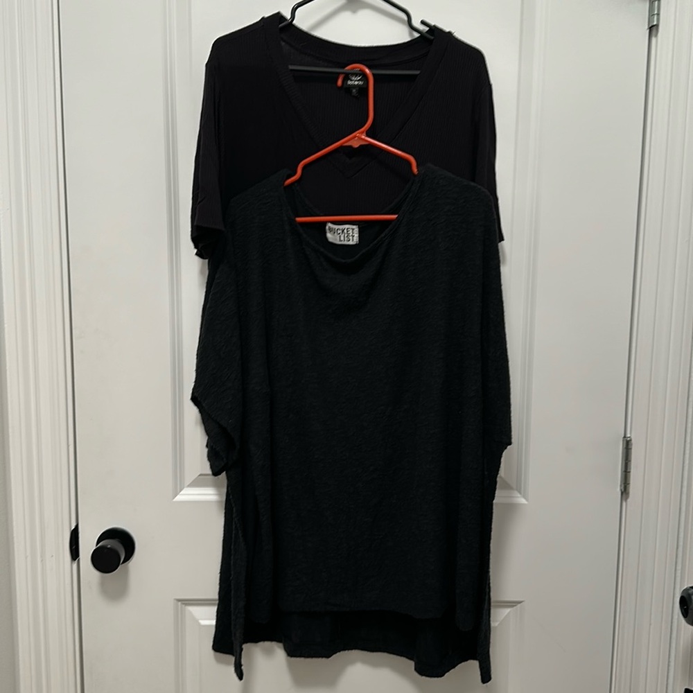 2 black shirt bundle